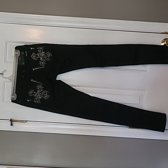 Miss Me Black Skinny Jeans - Picture 4 of 12